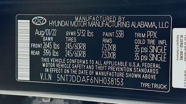 2022 Hyundai SANTA CRUZ SEL Premium
