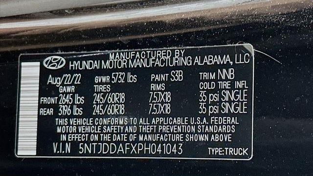 2023 Hyundai SANTA CRUZ SEL Premium