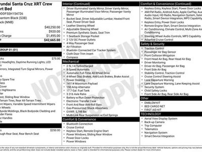 2025 Hyundai Santa Cruz AWD XRT 4DR Crew Cab 4.3FT. SB