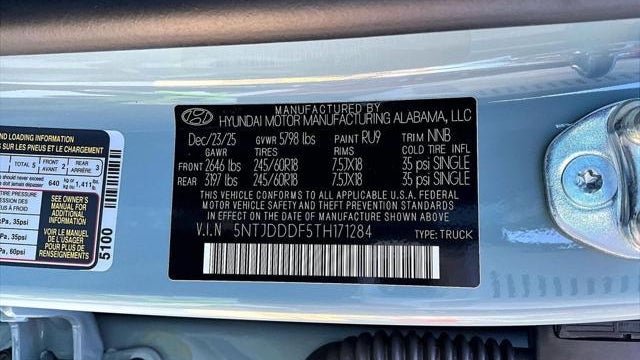 2026 Hyundai SANTA CRUZ XRT