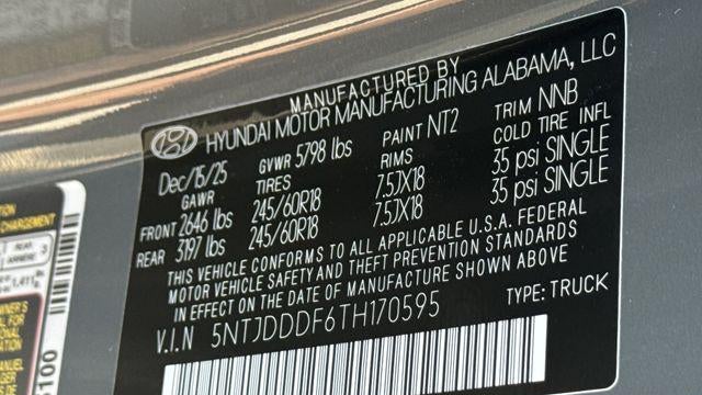 2026 Hyundai SANTA CRUZ XRT