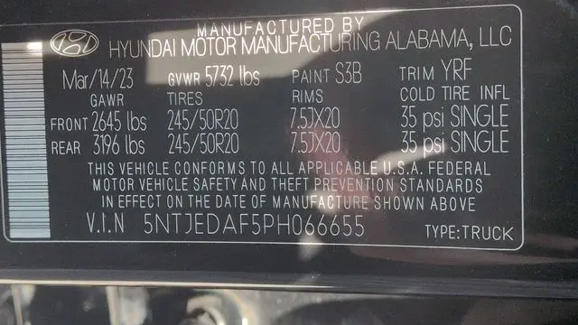 2023 Hyundai SANTA CRUZ Limited