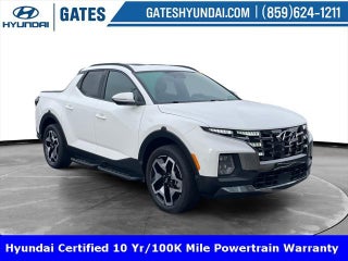 2023 Hyundai SANTA CRUZ with Atlas White Exterior