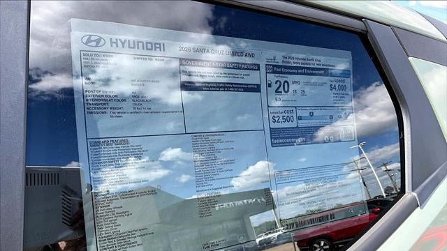 2026 Hyundai SANTA CRUZ Limited