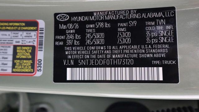 2026 Hyundai SANTA CRUZ Limited
