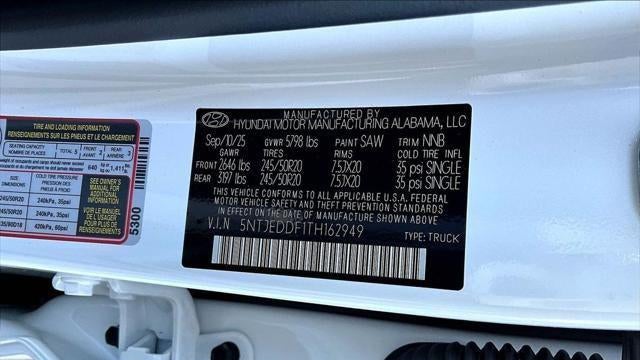 2026 Hyundai SANTA CRUZ Limited