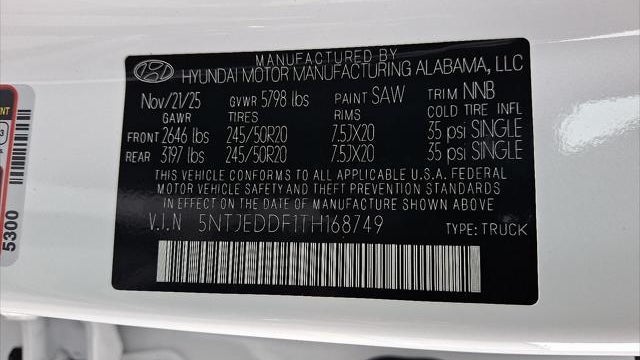 2026 Hyundai SANTA CRUZ Limited