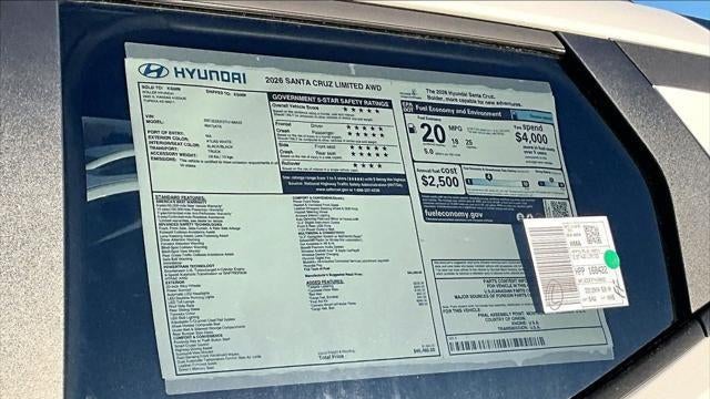 2026 Hyundai SANTA CRUZ Limited