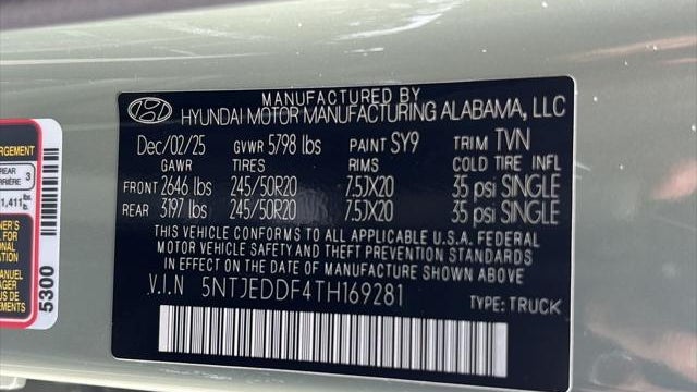 2026 Hyundai SANTA CRUZ Limited