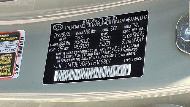2026 Hyundai SANTA CRUZ Limited