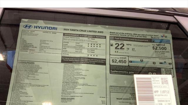 2024 Hyundai SANTA CRUZ Limited