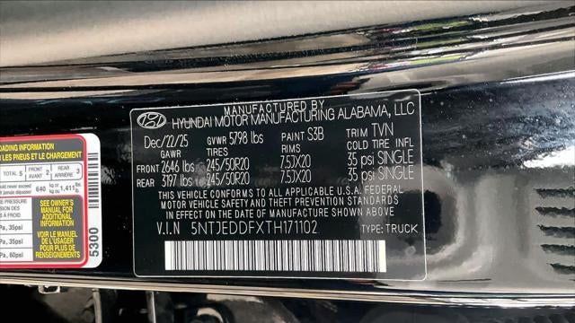 2026 Hyundai SANTA CRUZ Limited
