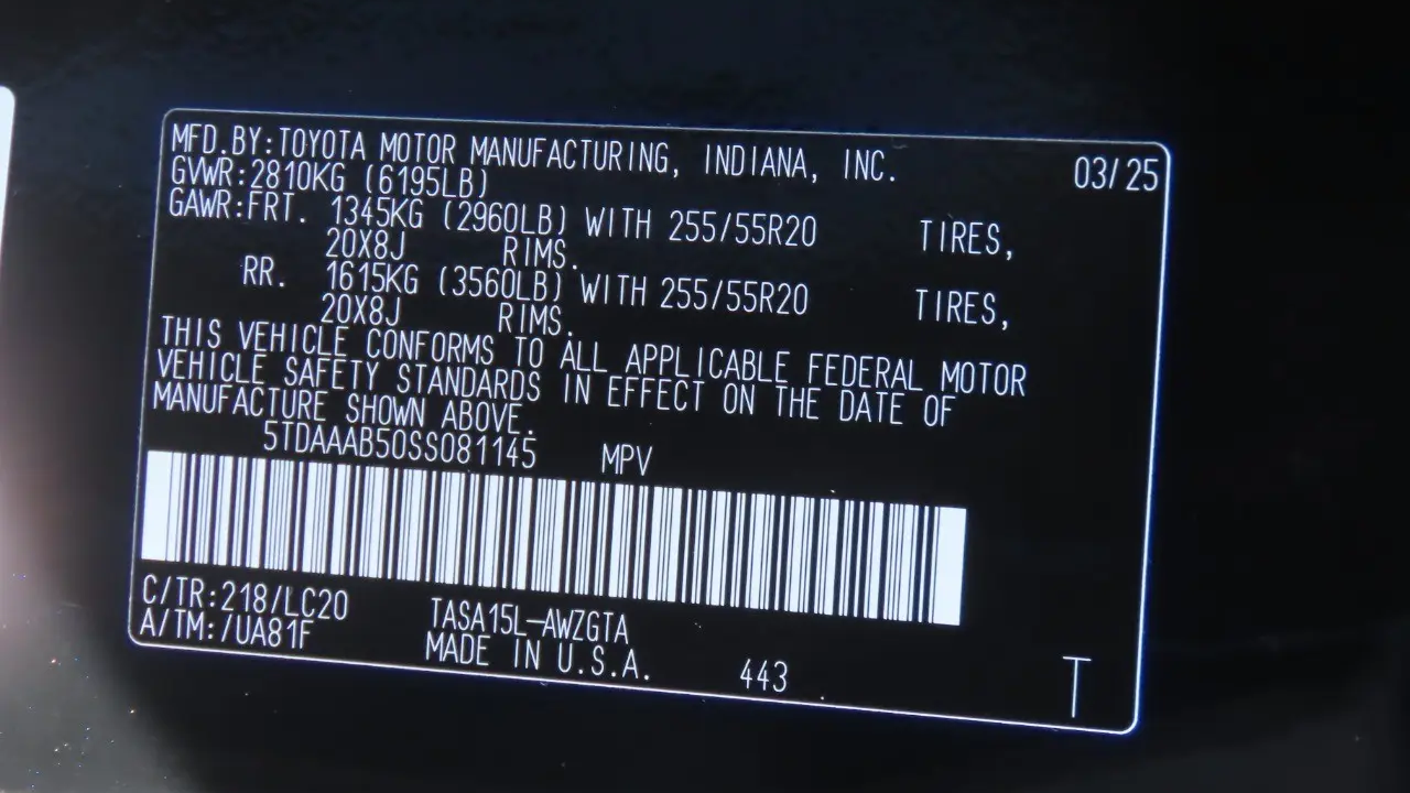 2025 Toyota Grand Highlander LE