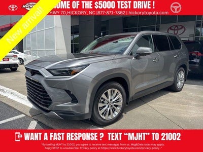 Photo of a 2026 Toyota Grand Highlander AWD Platinum 4DR SUV for sale