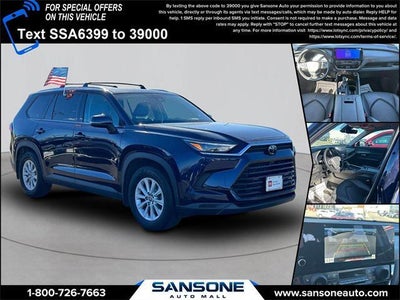 2024 Toyota Grand Highlander AWD XLE 4DR SUV