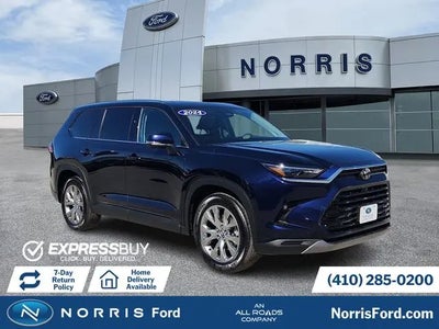 Photo of a 2024 Toyota Grand Highlander AWD Limited 4DR SUV for sale