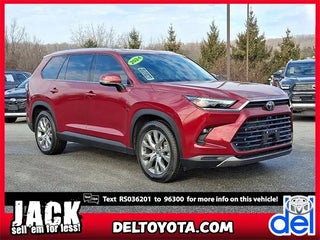 2024 Toyota Grand Highlander with Ruby Flare Pearl Exterior