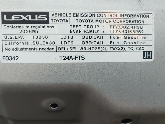 2026 Lexus Tx - $63,200