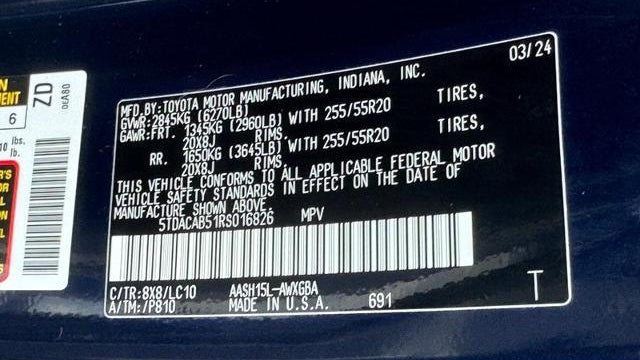 2024 Toyota Grand Highlander Hybrid XLE