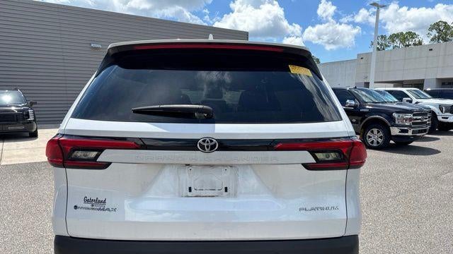 2024 Toyota Grand Highlander Hybrid MAX Platinum
