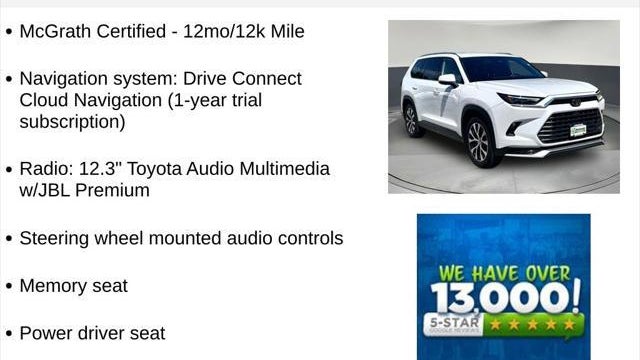 2024 Toyota Grand Highlander Hybrid MAX Limited