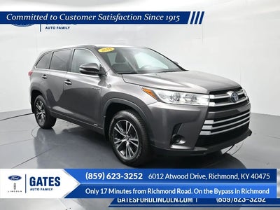 2018 Toyota Highlander Hybrid AWD LE 4DR SUV