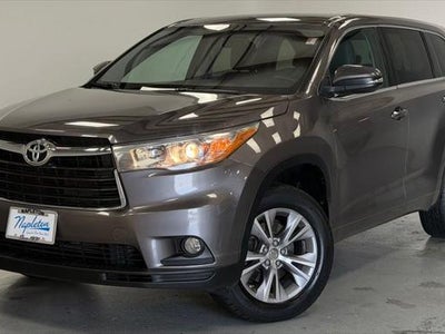 2015 Toyota Highlander AWD LE 4DR SUV