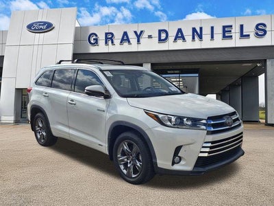 2018 Toyota Highlander Hybrid AWD Limited Platinum 4DR SUV