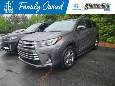 2018 Toyota Highlander Hybrid AWD Limited Platinum 4DR SUV
