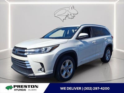 2017 Toyota Highlander Hybrid AWD Limited 4DR SUV