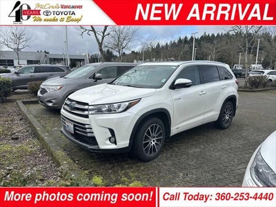 2018 Toyota Highlander Hybrid AWD Limited Platinum 4DR SUV
