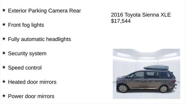 2016 Toyota Sienna XLE 7-Passenger