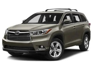 2015 Toyota Highlander with White Exterior