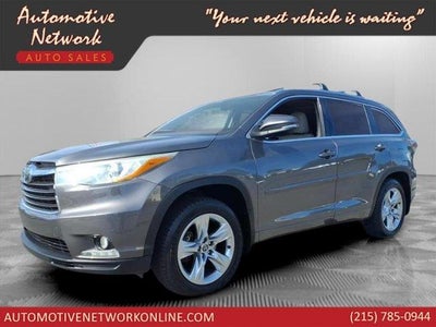 2016 Toyota Highlander AWD Limited 4DR SUV