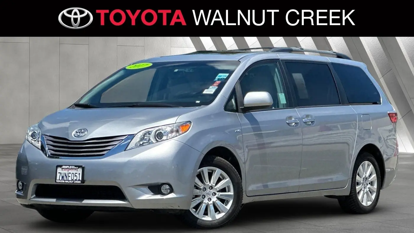Preowned 2017 Toyota Sienna XLE 7-Passenger for Sale