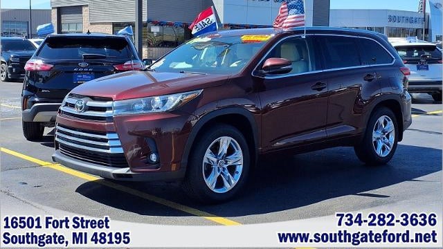 Preowned 2019 Toyota Highlander Limited for Sale