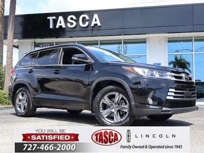 2018 Toyota Highlander AWD Limited 4DR SUV
