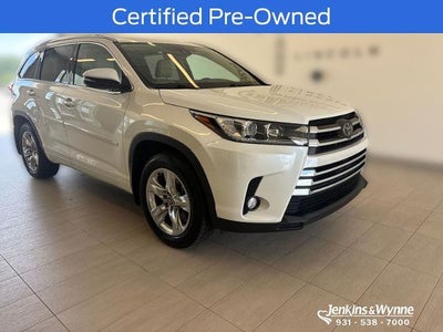 2018 Toyota Highlander AWD Limited 4DR SUV