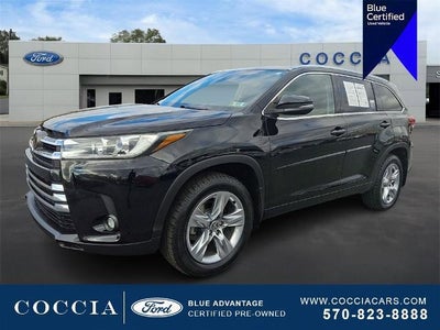 2019 Toyota Highlander AWD Limited 4DR SUV