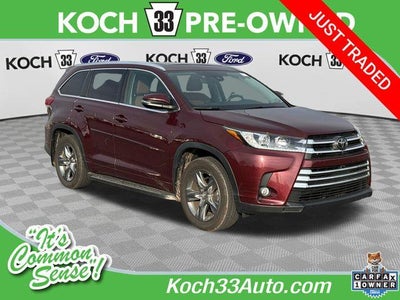 2018 Toyota Highlander AWD Limited 4DR SUV