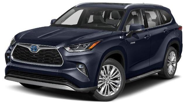 Preowned 2021 Toyota Highlander Hybrid Platinum for Sale