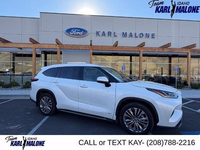 2021 Toyota Highlander Hybrid AWD Platinum 4DR SUV
