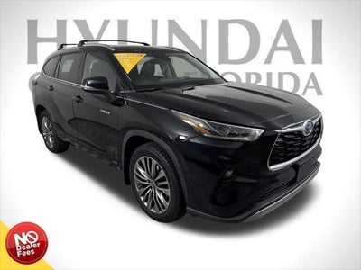 2021 Toyota Highlander Hybrid AWD Platinum 4DR SUV