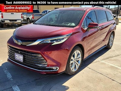 Photo of a 2023 Toyota Sienna Platinum 7-Passenger 4DR Mini-Van for sale