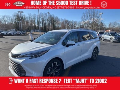 Photo of a 2025 Toyota Sienna Platinum 7-Passenger 4DR Mini-Van for sale