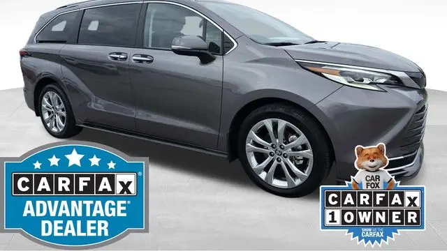 Preowned 2023 Toyota Sienna Platinum 7-Passenger for Sale