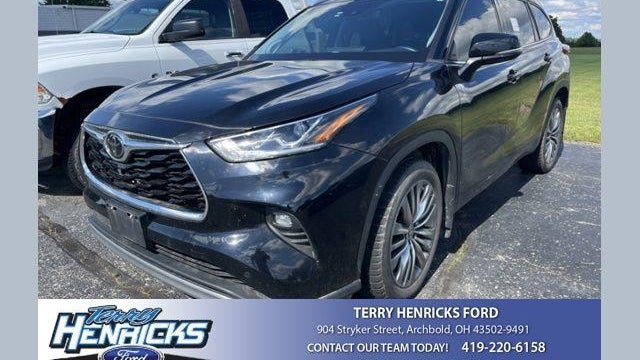 Preowned 2020 Toyota Highlander Platinum for Sale