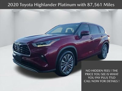 2020 Toyota Highlander AWD Platinum 4DR SUV