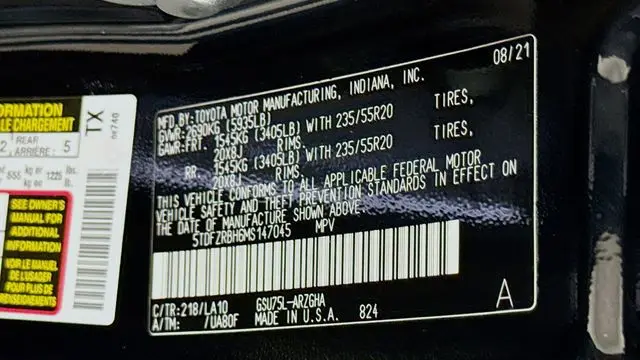 2021 Toyota Highlander Platinum