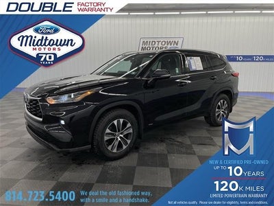 2022 Toyota Highlander Hybrid AWD XLE 4DR SUV
